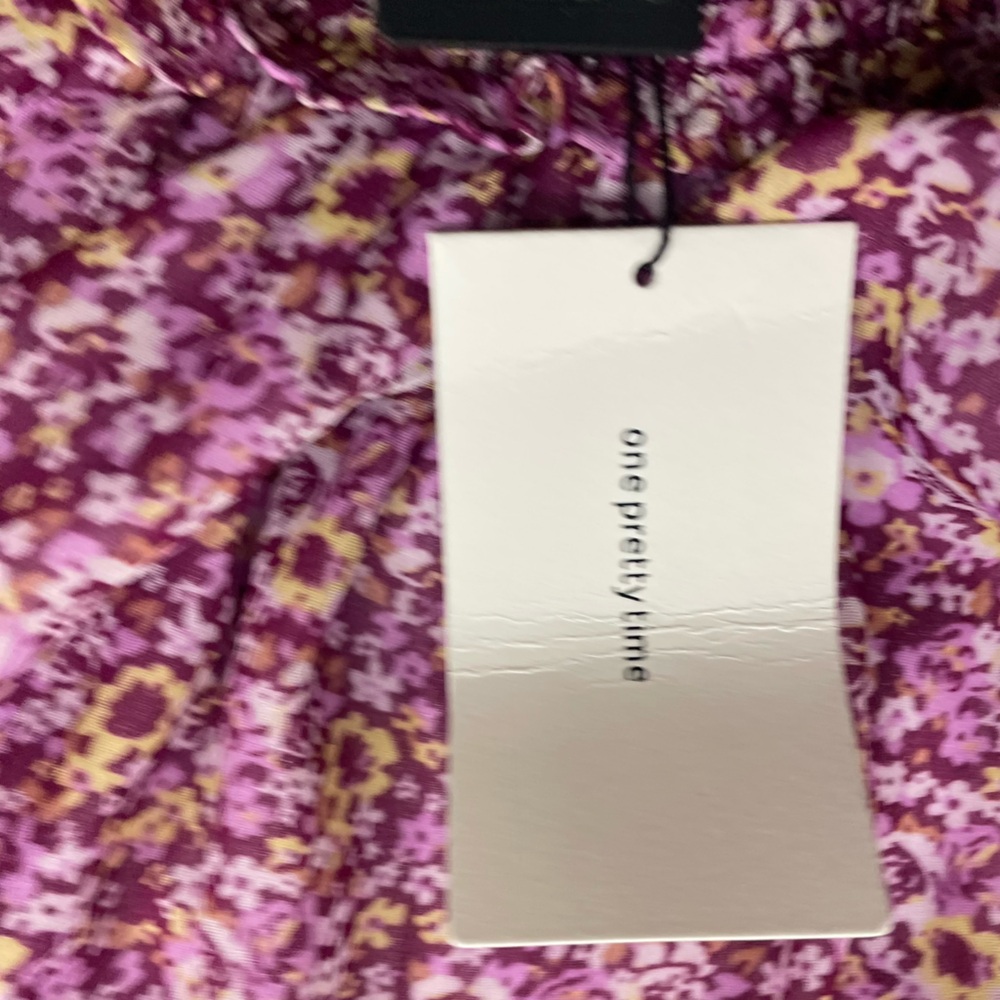 NWT O.P.T. One Pretty Time Floral Midi Dress - Picture 10 of 13